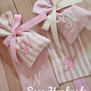 Bolsas de confeti, regalos para nacimiento, bautizo, primera comunión, confirmación, graduación, bodas, cumpleaños - Rosa