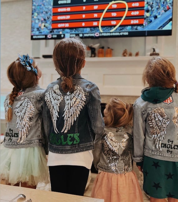 Sports girl store denim jacket