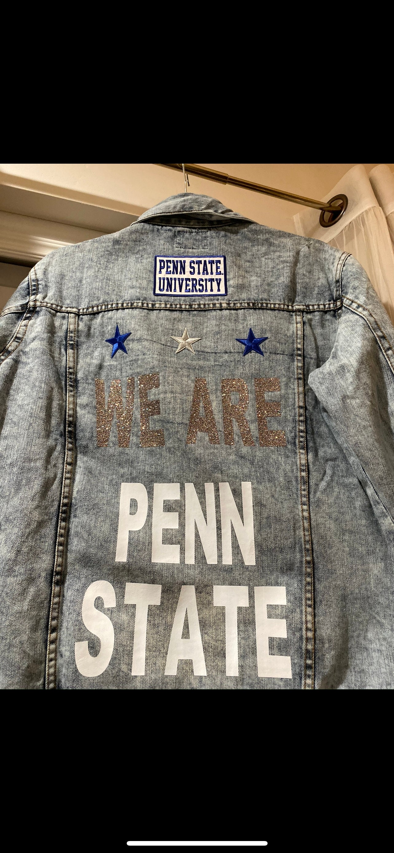 Penn state store jean jacket
