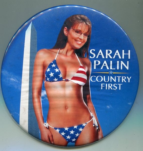 2008 Sarah Palin Country 1st - Etsy
