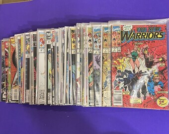 Die neuen Krieger # 1-46, 49 und 50 Plus Jahrbücher # 1-3 (Marvel, Juli 1990) VF + Comics