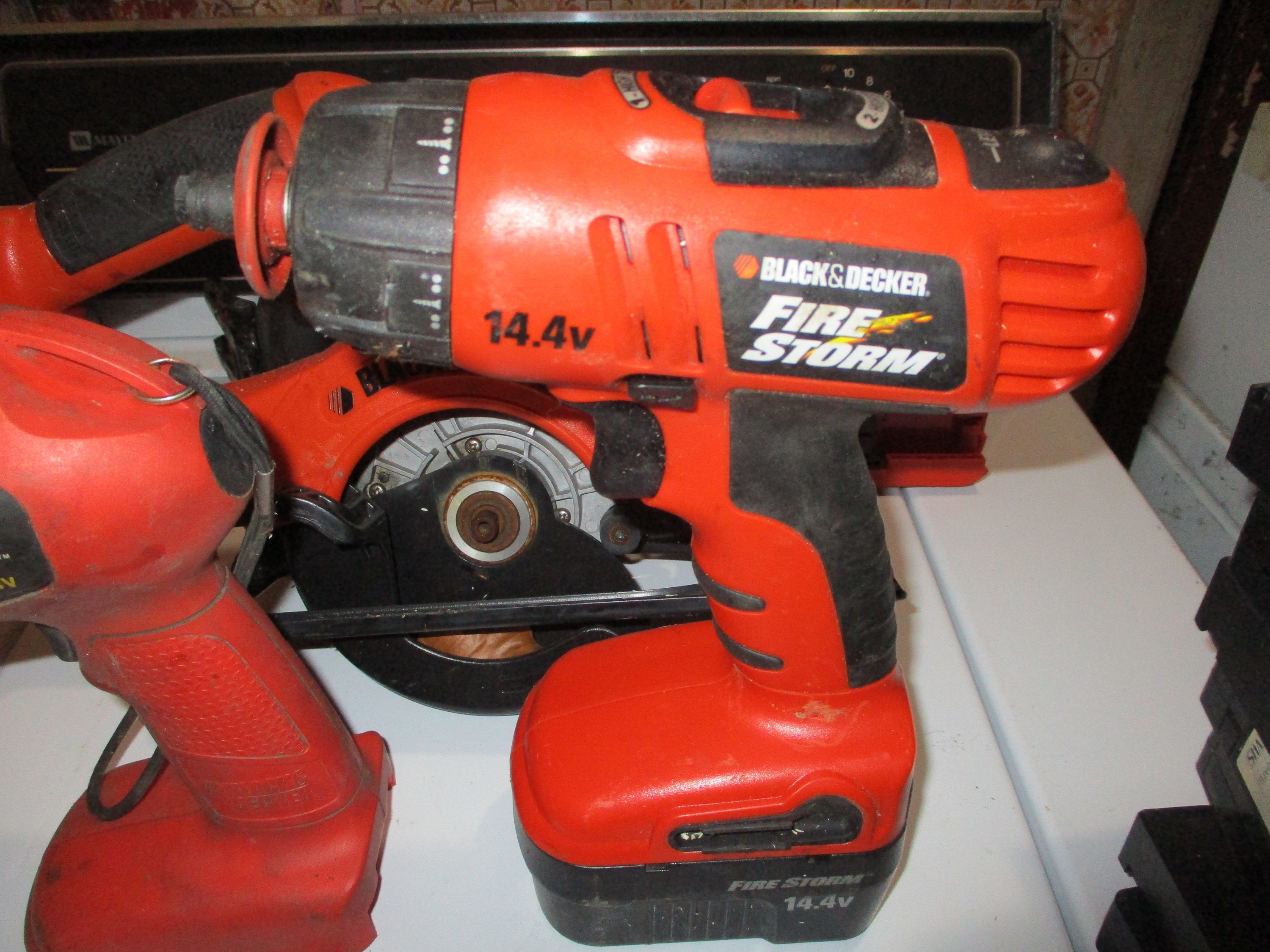 1970s Black and Decker Drill Orange Fully Functional D500N/ 300W