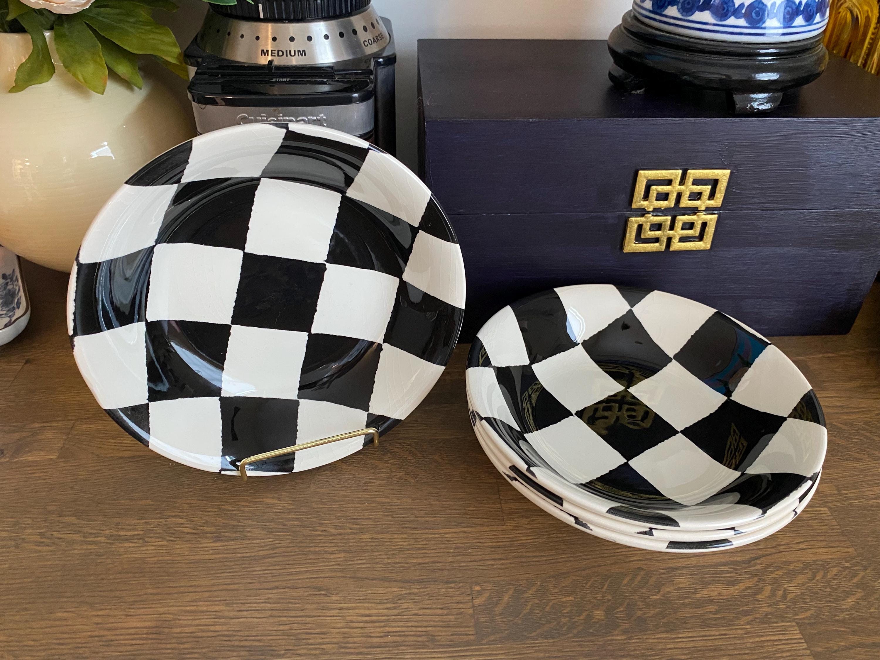 ロイヤル・スタッフォード（黒白風景皿 3枚セット） Royal Stafford Black and White - Etsy