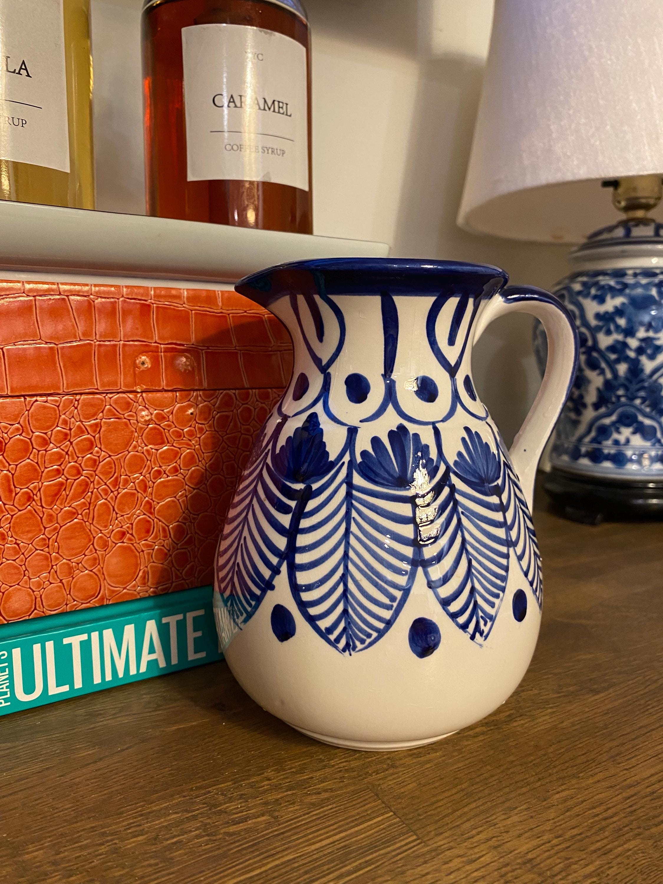 Spain pottery blue and white - Etsy 日本