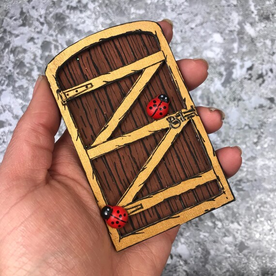 Barn Door Style Fairy Door Etsy
