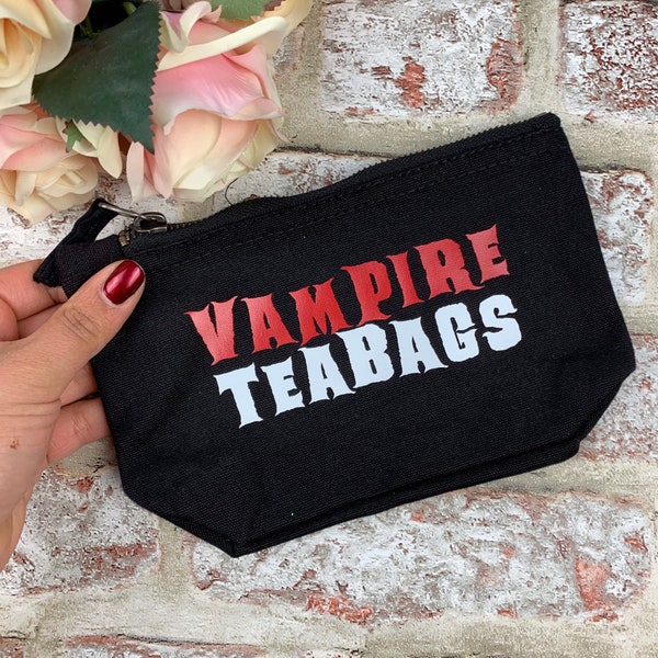 Vampire Teabags - Tampon bag, period pouch, sanitary holder