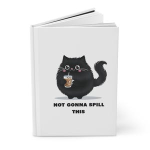 Les chats impertinents ne vont pas renverser ça Carnet cartonné