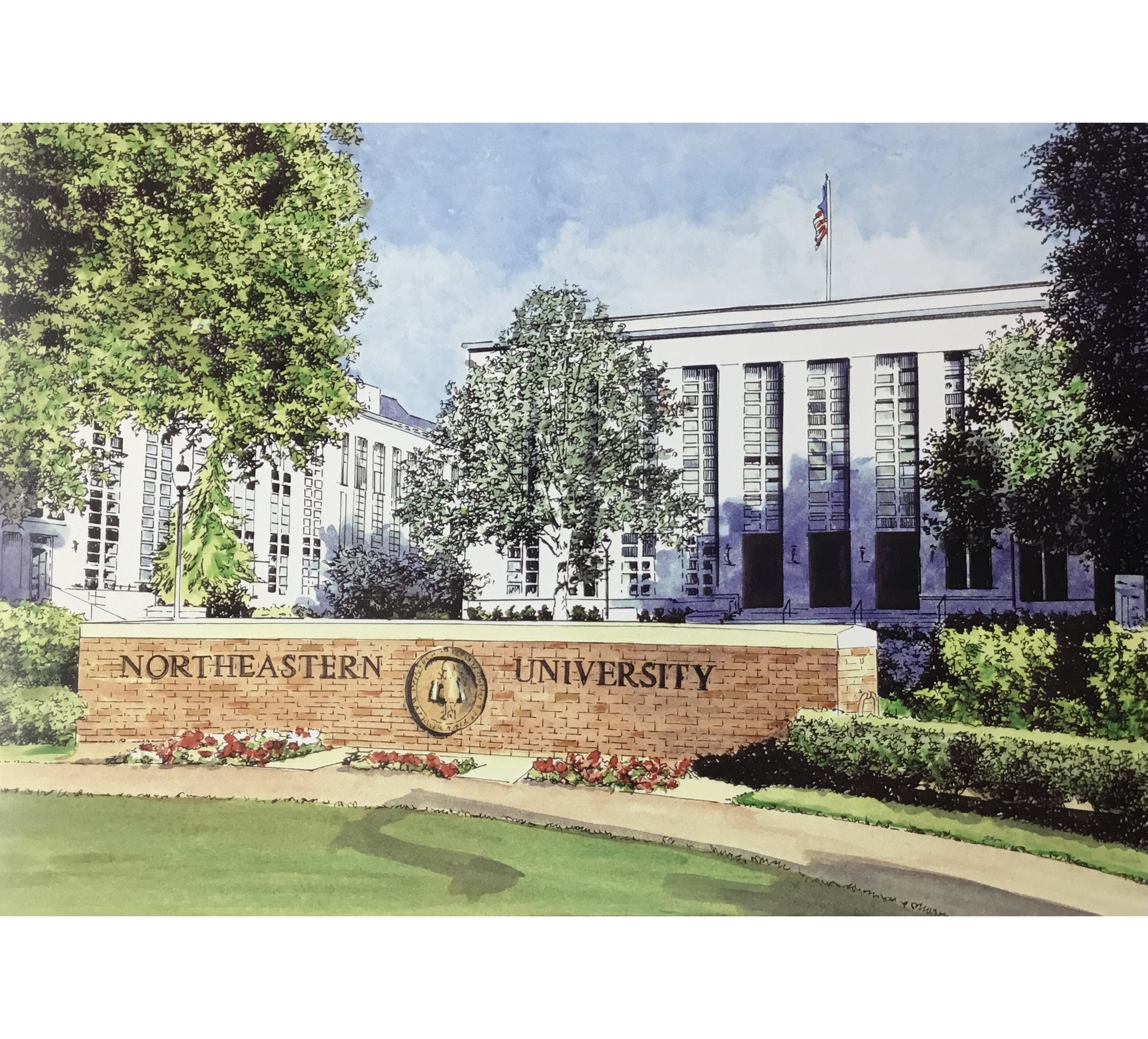 Northeastern Law Etsy