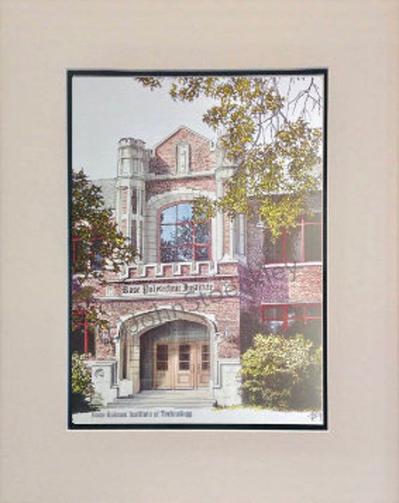 Rosehulman Institute of Technology LIMITED EDITION Pen and Etsy