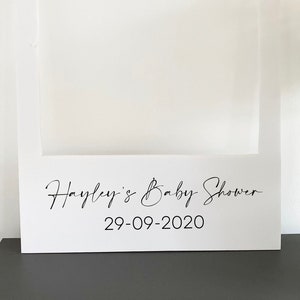 Vinyl Decal Sticker for DIY Photobooth Frame or Wedding Sign // Easy to apply // Perfect for Baby Shower, Bridal Shower, Hen Do