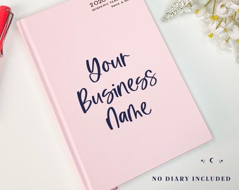 Vinyl Decal Sticker for Small Businesses // DIY Diary Biz Name // Manifest Your Small Business Goals in 2021