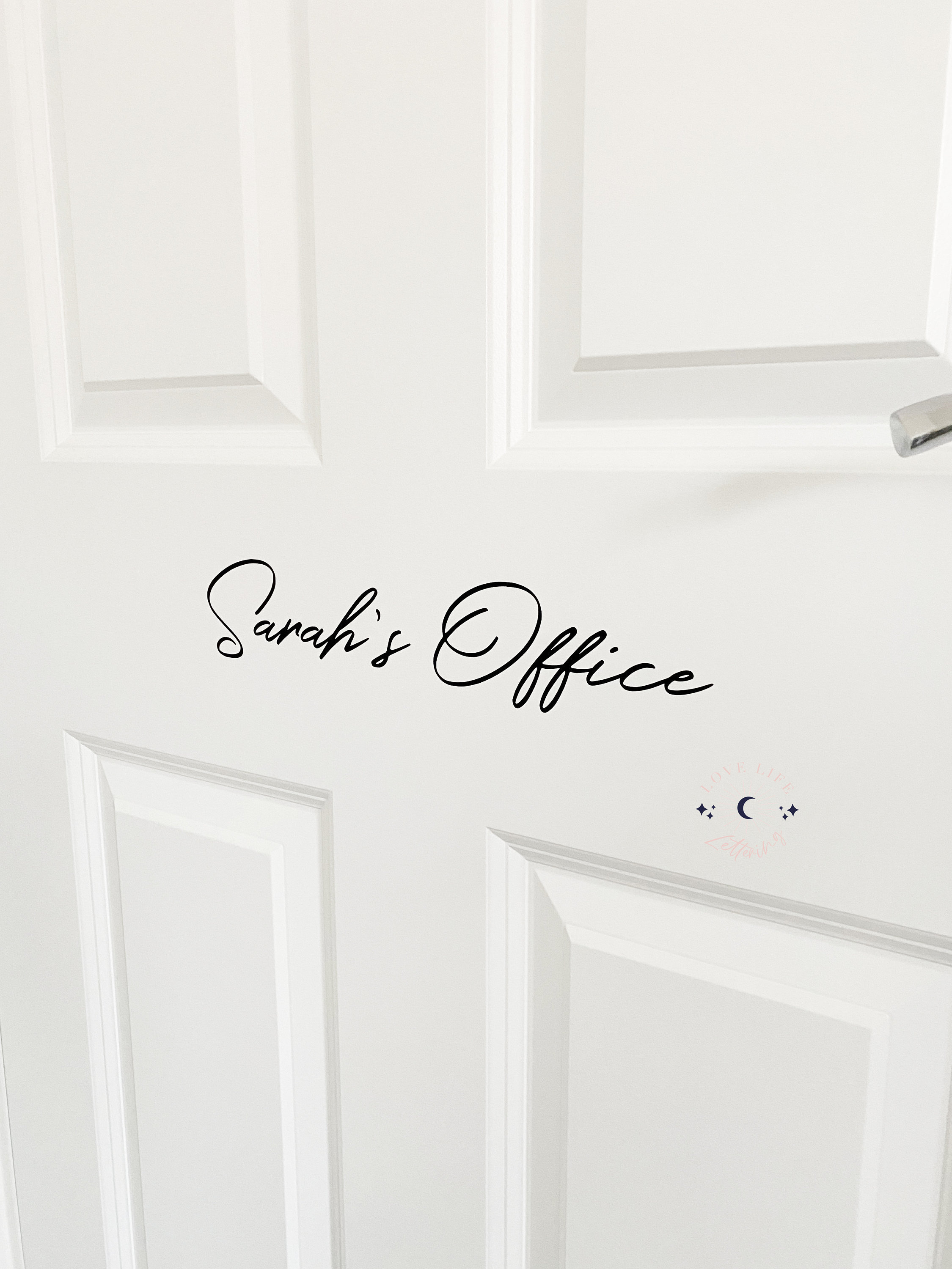 Vinyl Decal 'home Office' Door Sticker // Working From Etsy UK