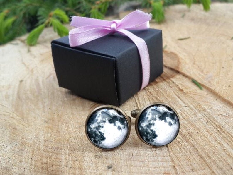 Moon cufflinks