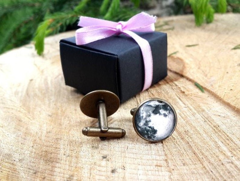 Moon cufflinks