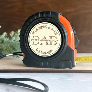 Personalized Tape Measure for Valentines Day Or Anniversary Gift | Gift for Dad Husband| Tape Measure Gift Dad Grandpa Father&#39;s Day Gift