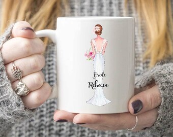 Personalize Mrs Wedding Mug| Wedding Announcement| Future Mrs Mug| Bridal Shower Mug| Wedding Gift| Bride to Be| Mug Bride Wedding Date| W21