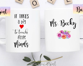 Teacher's Gift| Mug for Teachers| Teachers Appreciation Week| Personalize Mug for Teachers| Thank you Teacher Gift| Meaningful Gift Teachers