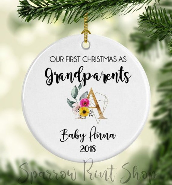 25% OFF Holiday Sale First Christmas As Grandparents Gift Grandma Grandpa Gift Grandparents Personalized Ornament Baby Ornament O16 25% OFF Holiday Sale First Christmas As Grandparents Gift Grandma Grandpa Gift Grandparents Personalized Ornament Baby Ornament O16