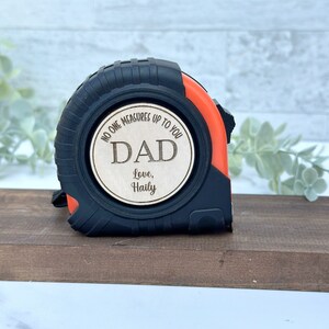 No one measures up| Personalized Tape Measure| Gift for Dad| Gift for Husband| Tape Measure Gift Dad Grandpa Father&#39;s Day Gift, 25 Ft.