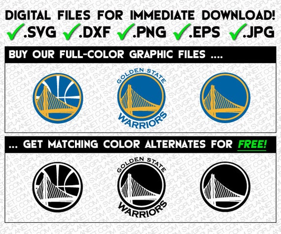 Download GOLDEN STATE WARRIORS svg gsw logo 5 file formats svg dxf