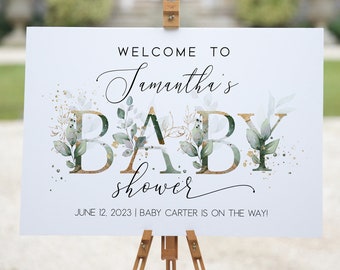 Baby shower sign | Etsy