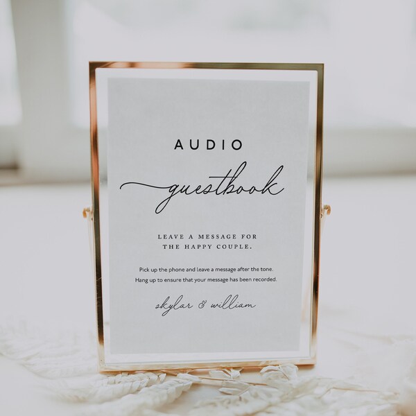 Wedding Phone Guest Book Etsy