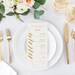 Gold Elegant Wedding Menu Template Wedding Menu Editable - Etsy