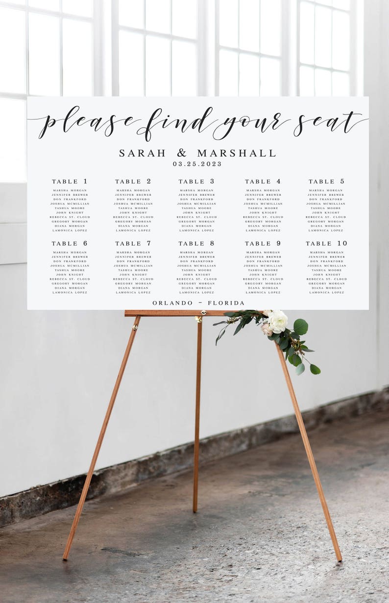 elegant-large-wedding-seating-chart-template-seating-chart-etsy