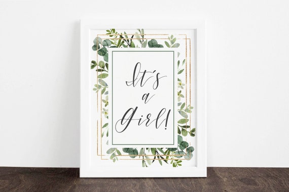 Free Printable Greenery
