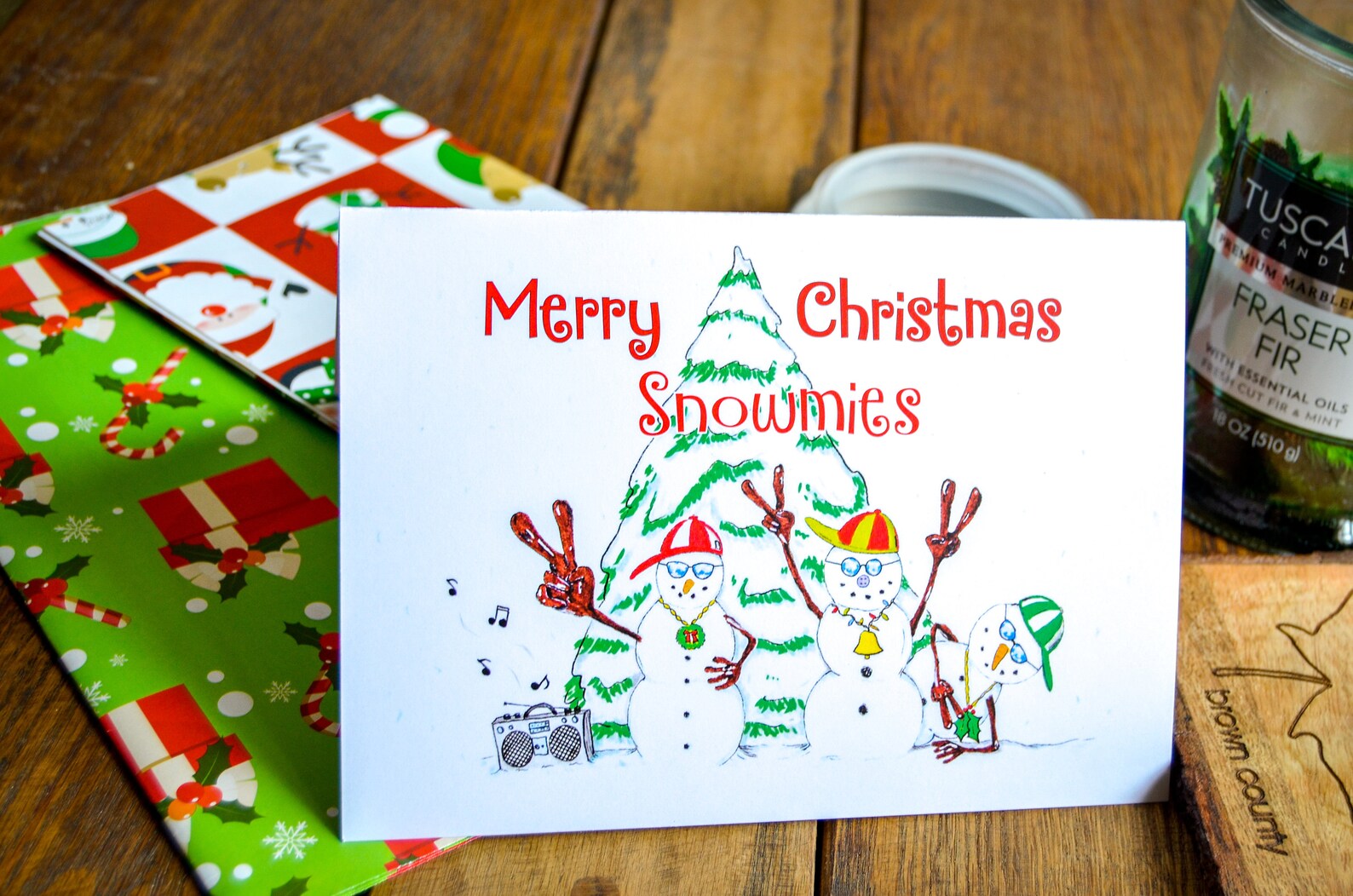 Funny Boxed Christmas Cards Snowman Christmas Cards Snowmies Etsy