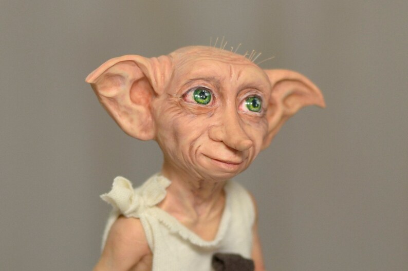 Dobby elf. Lifesize OOAK doll Author unique polymer clay Etsy