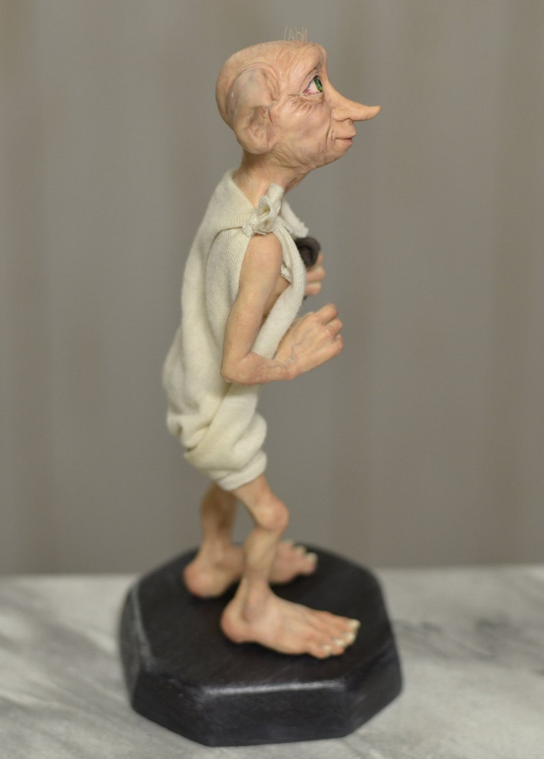 Dobby elf. Lifesize OOAK doll Author unique polymer clay Etsy