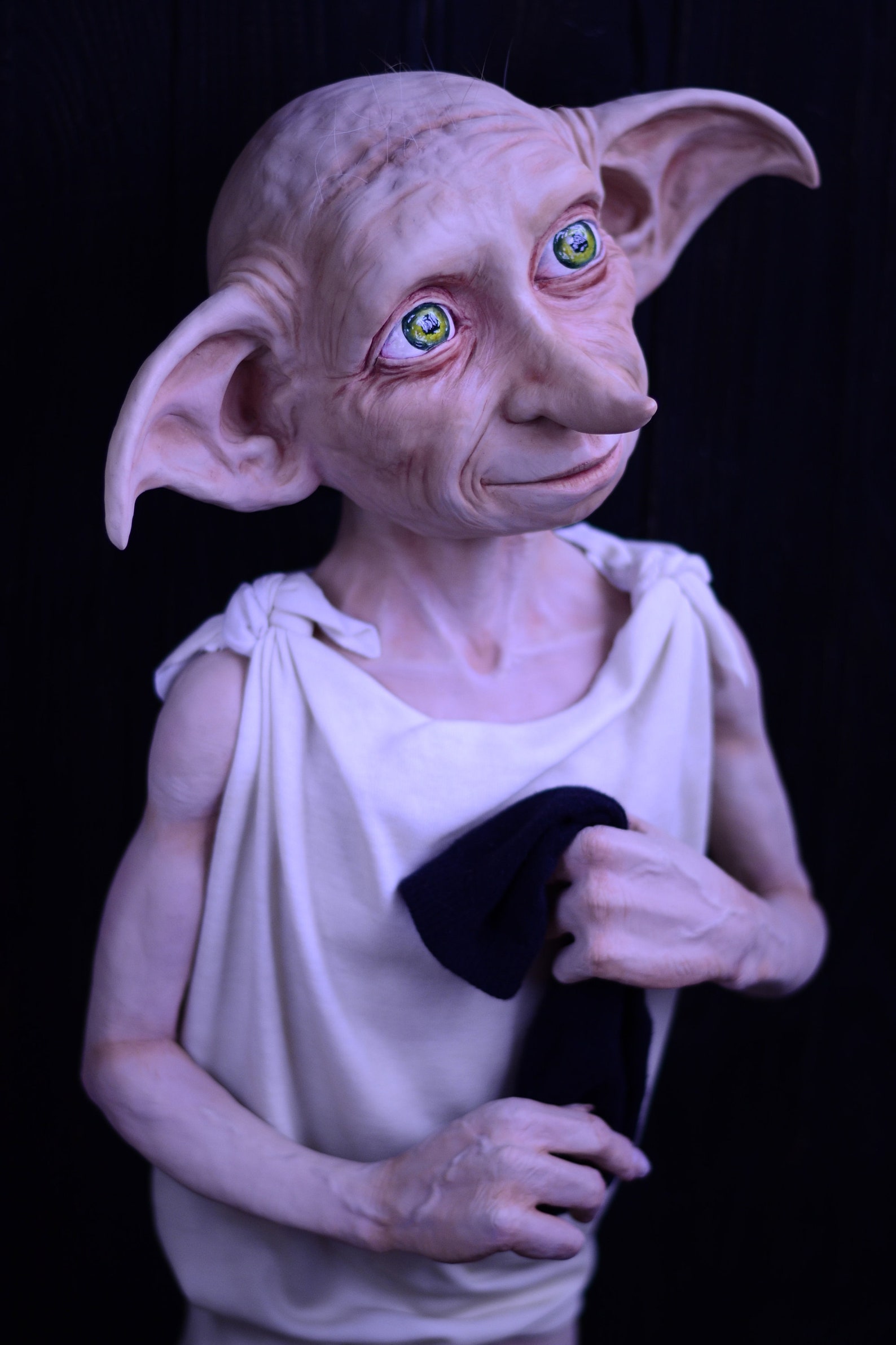 Dobby elf. Lifesize OOAK doll Author unique polymer clay Etsy