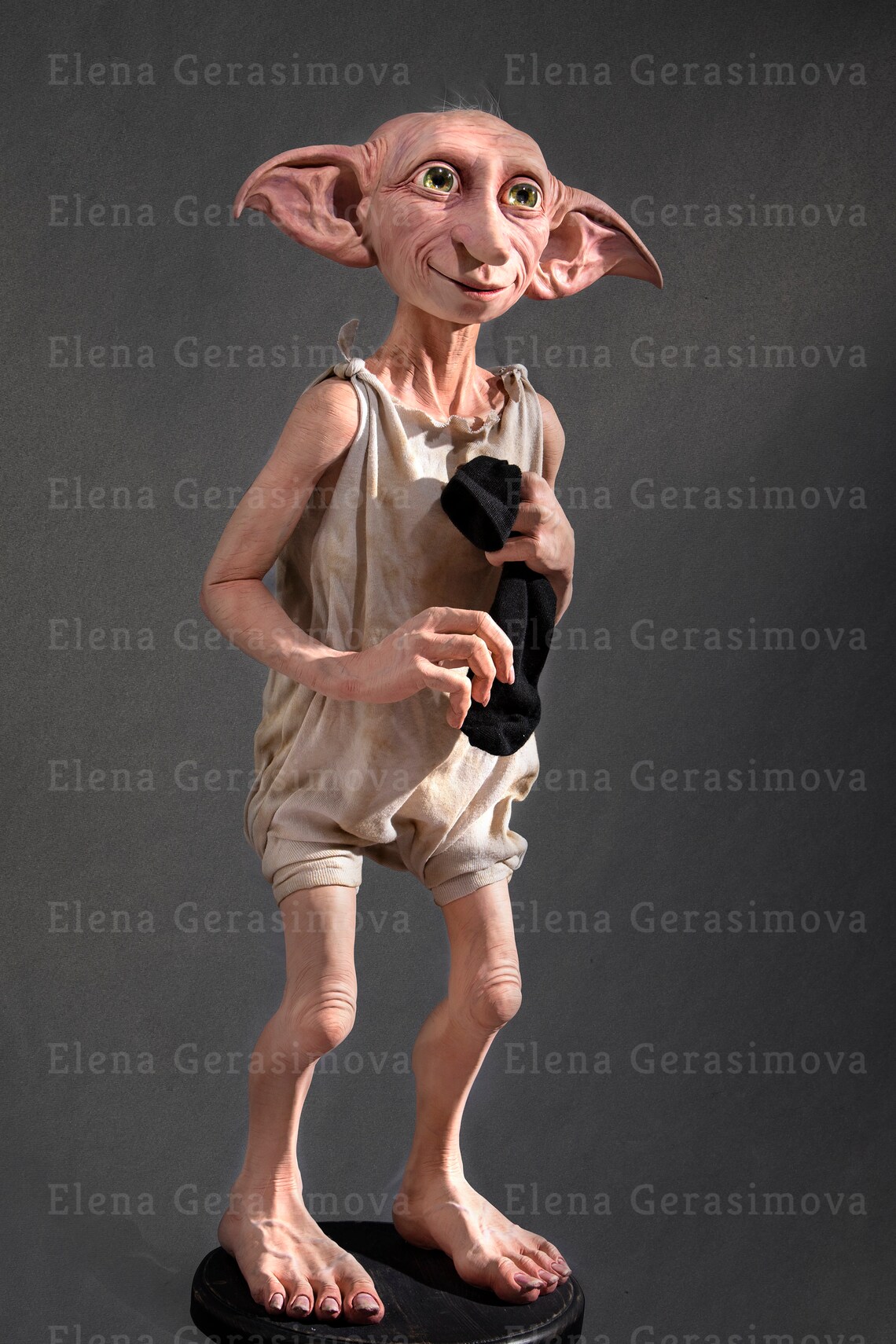 Dobby elf. Lifesize OOAK doll Author unique polymer clay Etsy