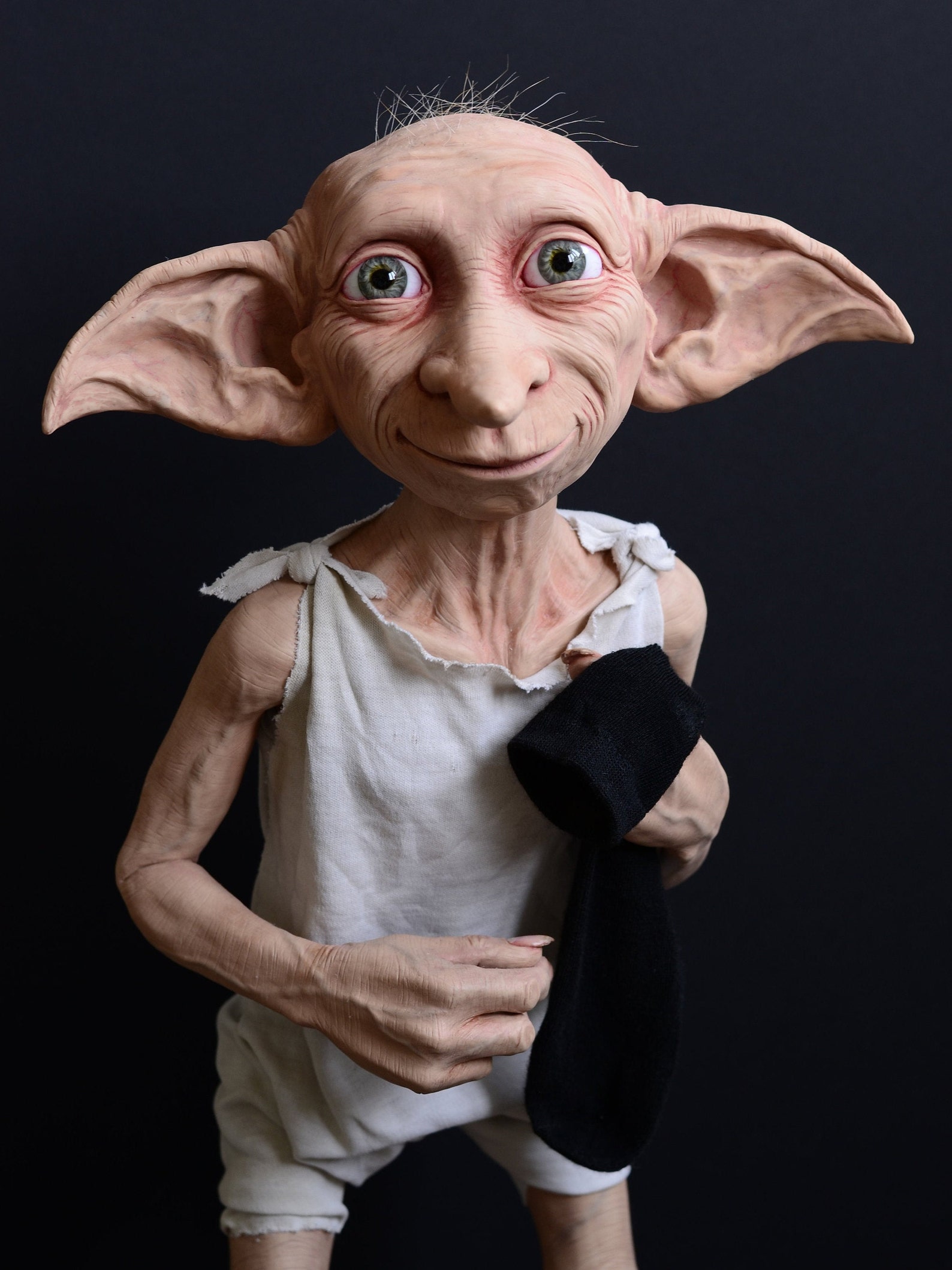 Dobby elf. Lifesize OOAK doll Author unique polymer clay Etsy