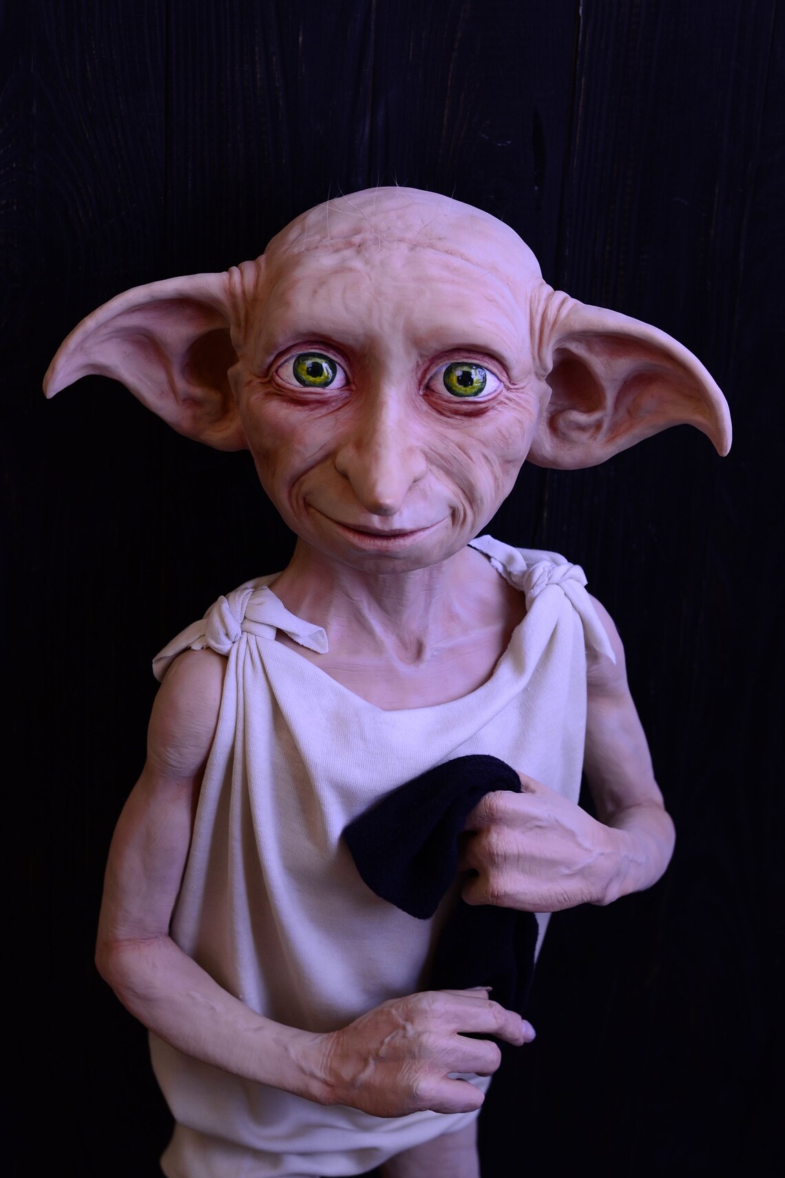 Dobby elf. Polymer clay handmade doll. image 1