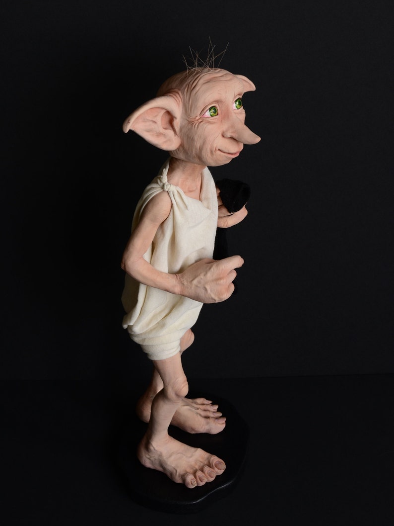 Dobby elf. Lifesize OOAK doll Author unique polymer clay Etsy