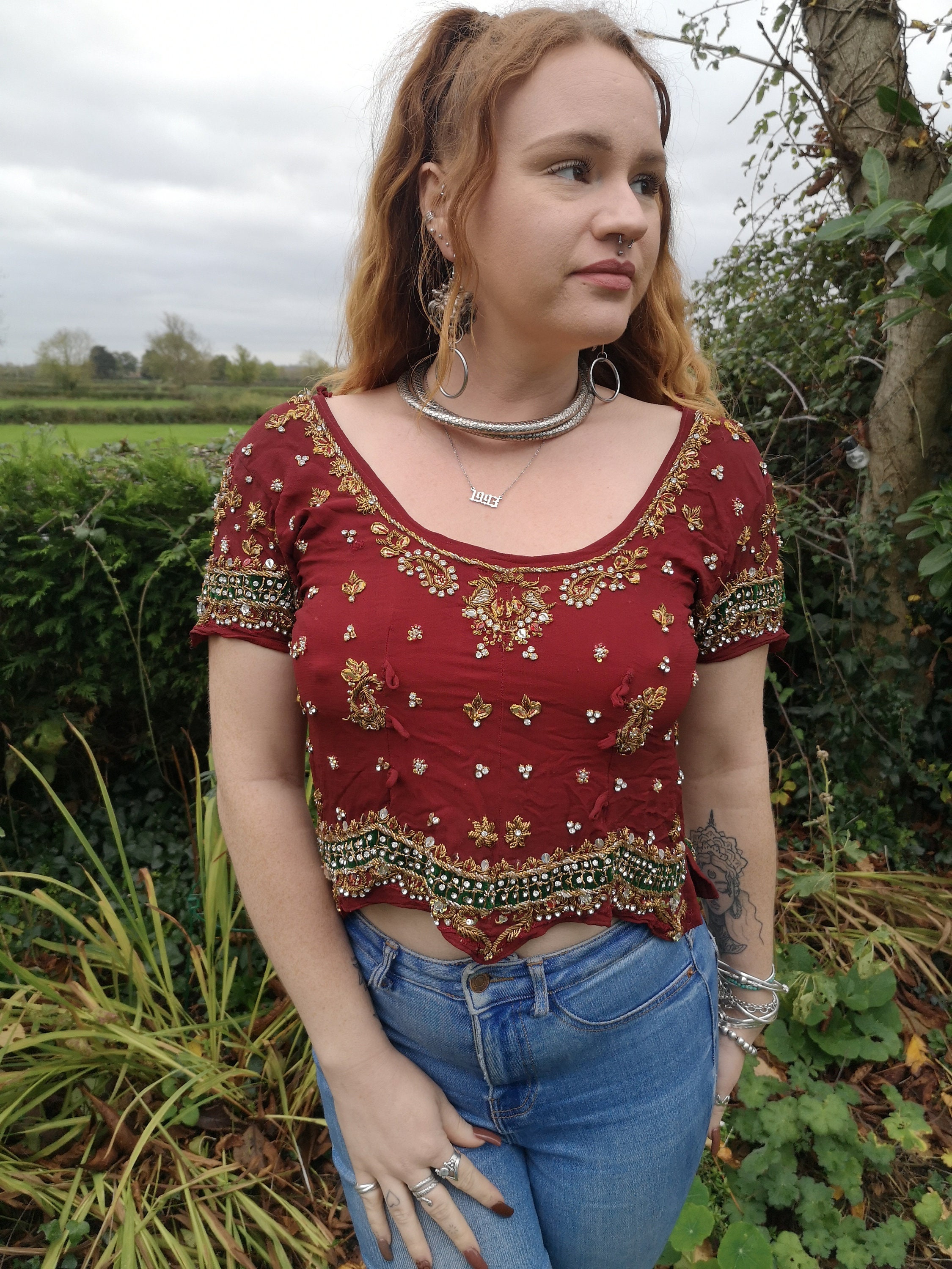 Indian crop top España