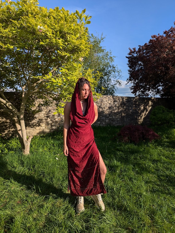 hooded festival dress Hooded Rave Dress Rave Circus