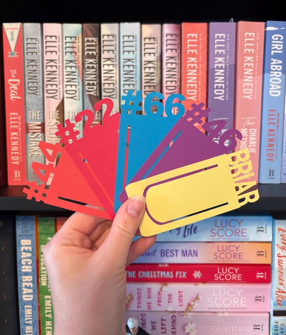 Briar Hockey Romance Bookmarks | Book Lover | Book Club | Booktok