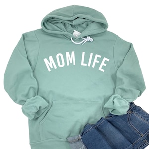 Mom Life Hoodie Sweatshirt, Mom Sweatshirt, Mama Hoodie, Mom Life Sweater, Mom Shirt Mama Tshirt, Mom Gift, Women Pullover Fleece Sweatshirt