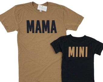 Mama Mini Matching Shirts, Mom and Kids Shirts, Mom and Baby, Mother Daughter, Mom and Toddler Shirts Mommy and Me Shirts, Mothers Day Gift