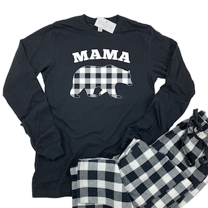 Auntie Bear Pajamas Etsy