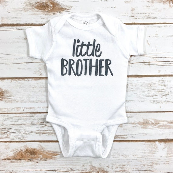 Little Brother Outfit, Baby Brother Infant Newborn Bodysuit Baby