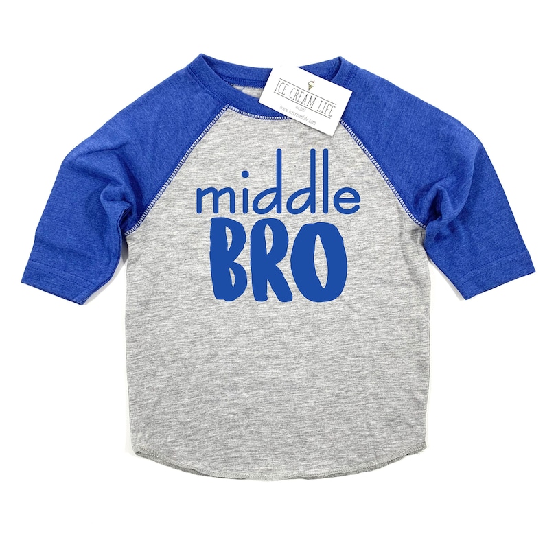 Big Middle Little Shirts Matching Shirts Brother Outfits - Etsy