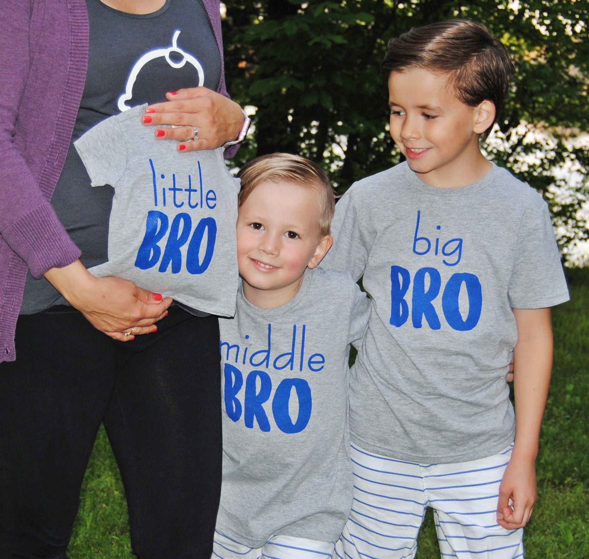 Big Middle Little Shirts Big Brother 