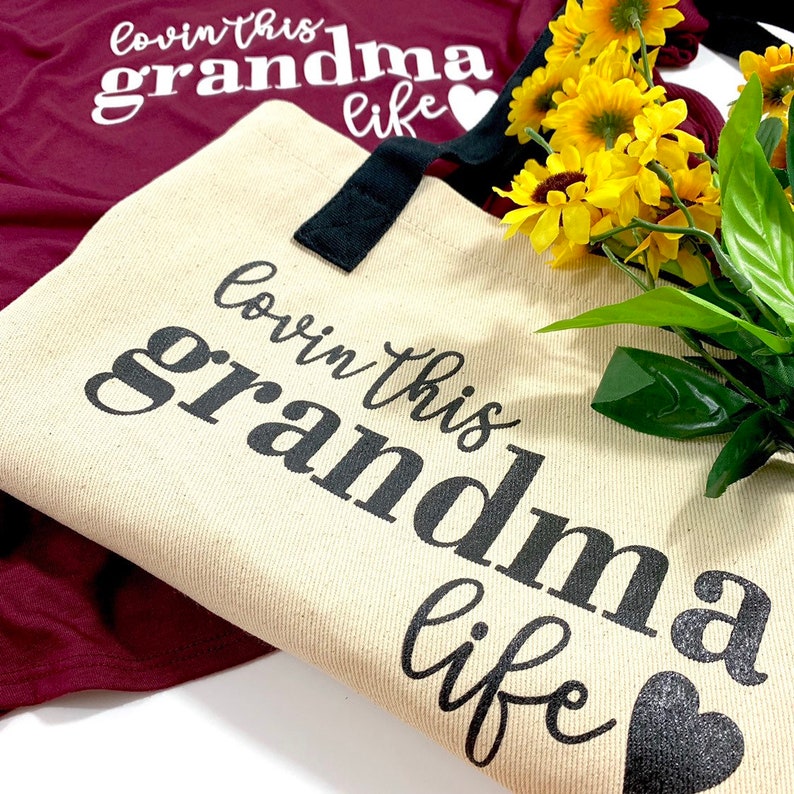 „Best Grandma Ever“ Beach Bag – Große Tragetasche Mit Innentasche & Kosmetiktasche, Perfekt Als Oma-Geschenk