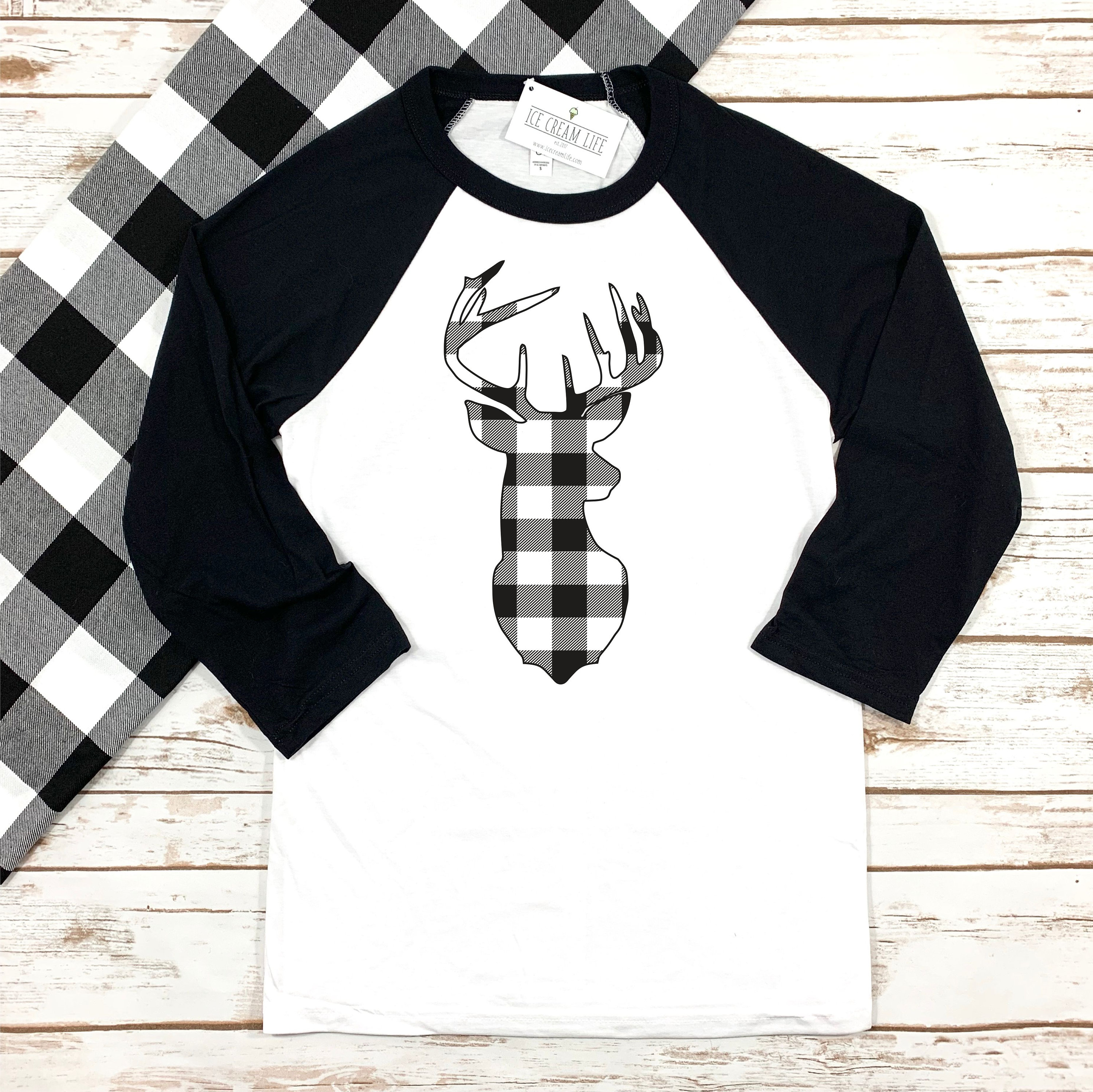 Black and White Buffalo Plaid Pants Flannel Pajama Pants Etsy