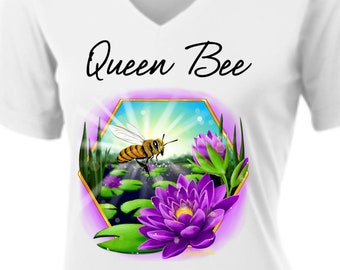 Bee Lover Mother's Day Gift Shirt for Mom Honeybee T-shirt Gift Queen Bee T-shirt for Her Gift for Bee Keeper Tshirt Gift for Mother's Day