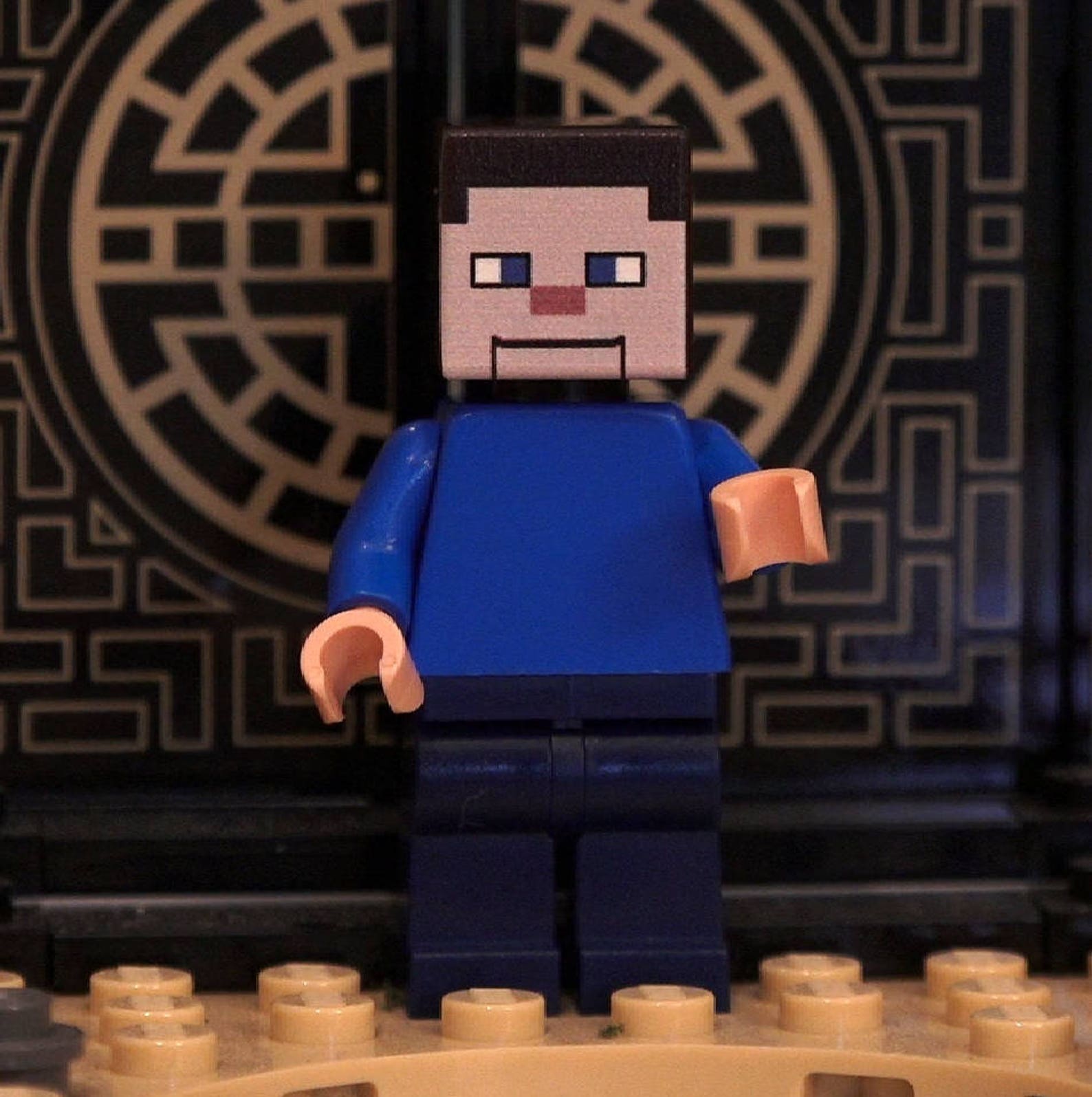 PUPPET STEVE Minecraft Mini Figure Etsy